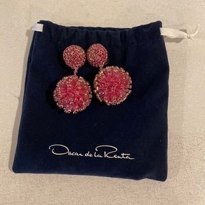 Oscar de la Renta earrings